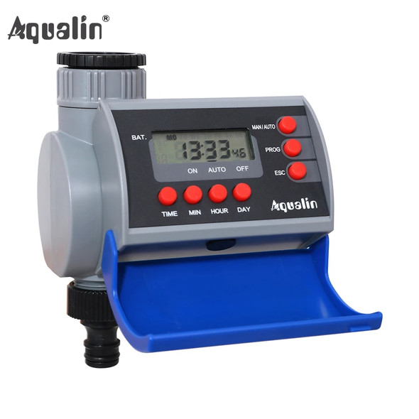 Graden Watering Timer Digital Home Garden Water Timer Solenoid Valve Irrigation Controller System with LCD Display #21002A Graden Watering Timer Digital Home Garden Water Timer Solenoid Valve Irrigation Controller System with LCD Display #21002A