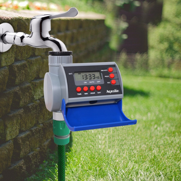 Graden Watering Timer Digital Home Garden Water Timer Solenoid Valve Irrigation Controller System with LCD Display #21002A