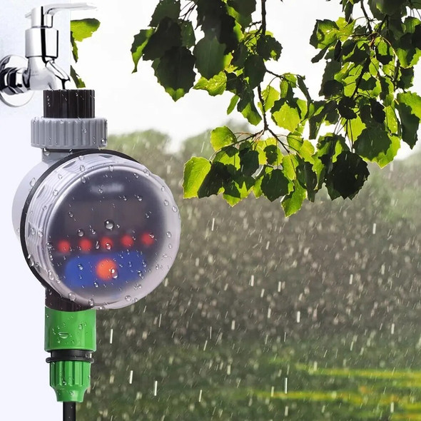 Automatic LCD Display Watering Timer Electronic Home Garden Ball Valve 8 Programs Water Timer For Garden Irrigation