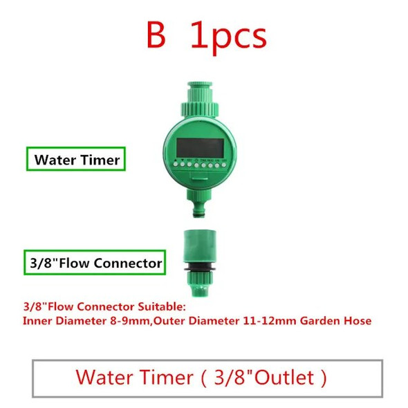 Automatic Irrigation Timer Garden Water Control Device Intelligence Valve Controller LCD Display Electronic Watering Clocker
