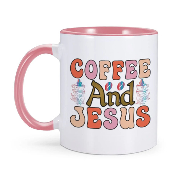 Coffee Mugs Christian Gifts Coffee Milk Mug 11 oz Ceramics Cup Coffeeware Mug Home Decal Tableware Drinkware Tea Cup Teaware