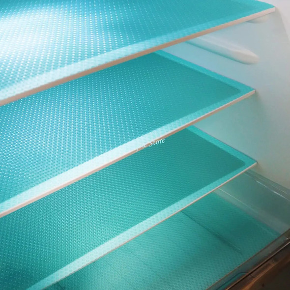 Refrigerator Pad Washable Fridge Mats Liners Waterproof Fridge Pads Mat Antifouling Shelves Drawer Table Mats Refrigerator Liner