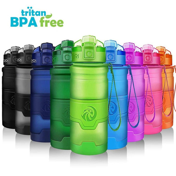 ZORRI Sports Water Bottle Protein Shaker Bpa Free Eco-Friendly Portable Gym Hiking Drinkware Bottle Gourds Botella De Agua