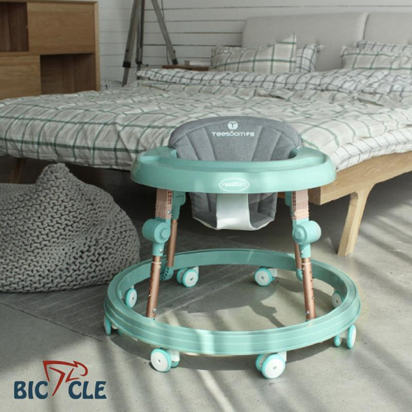 Baby Walker Universal Wheel Toddler Scooter Adjustable Learning Anti