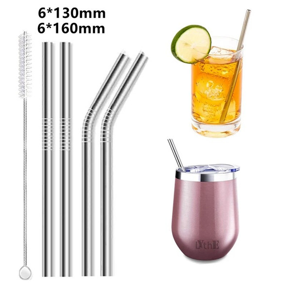 4pcs Short Metal Straws 304 Stainless Steel Straws Eco Reusable Drinking Straws for Kids Drinkware Bar Cocktail Glasses Cup 4pcs Short Metal Straws 304 Stainless Steel Straws Eco Reusable Drinking Straws for Kids Drinkware Bar Cocktail Glasses Cup
