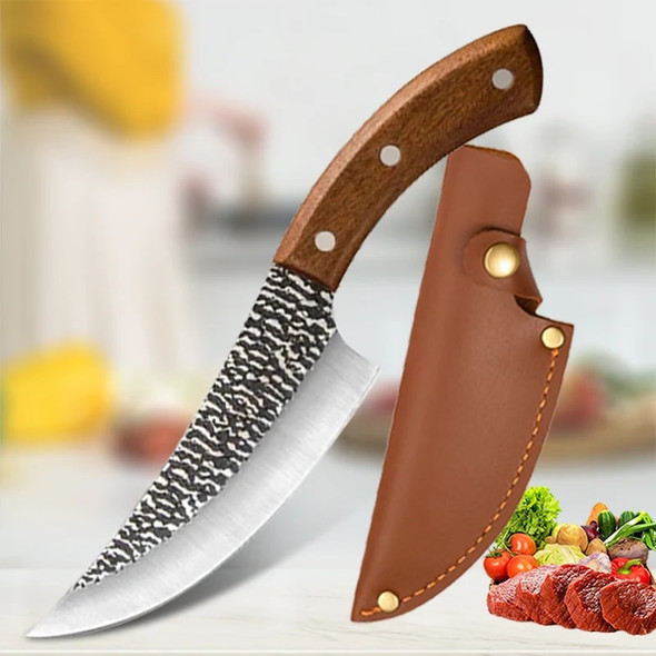 5inch Sharp Boning Knife Kitchen Cutting Tool Stainless Steel Chef Peeling Knife Tools BBQ Slicing Knives Cleaver