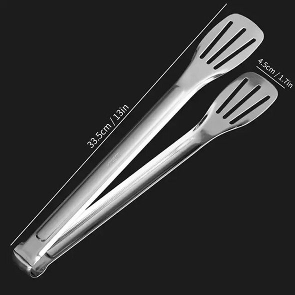 WORTHBUY Anti Slip Bread Clamp Steak Clip Stainless Steel Grill Tongs Kitchen Cookware BBQ Tool Pastry Clamp Kitchen Accessories