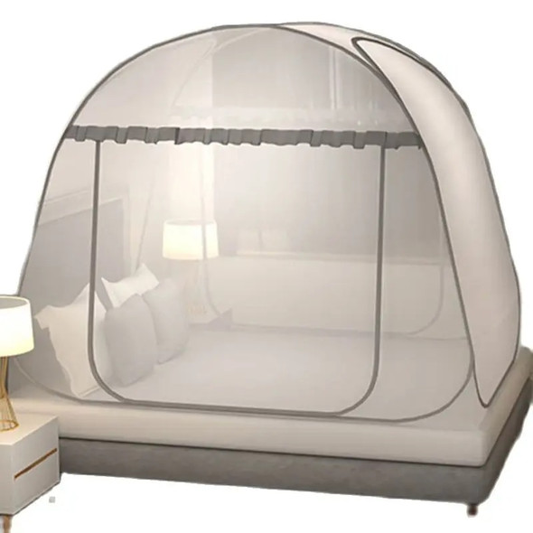 Simple Yurt Mosquito Net Portable Camping Tent Single Double Bed Canopy For Adult Foldable Bunk Mesh Net Breathable Mosquito Net Simple Yurt Mosquito Net Portable Camping Tent Single Double Bed Canopy For Adult Foldable Bunk Mesh Net Breathable Mosquito Net