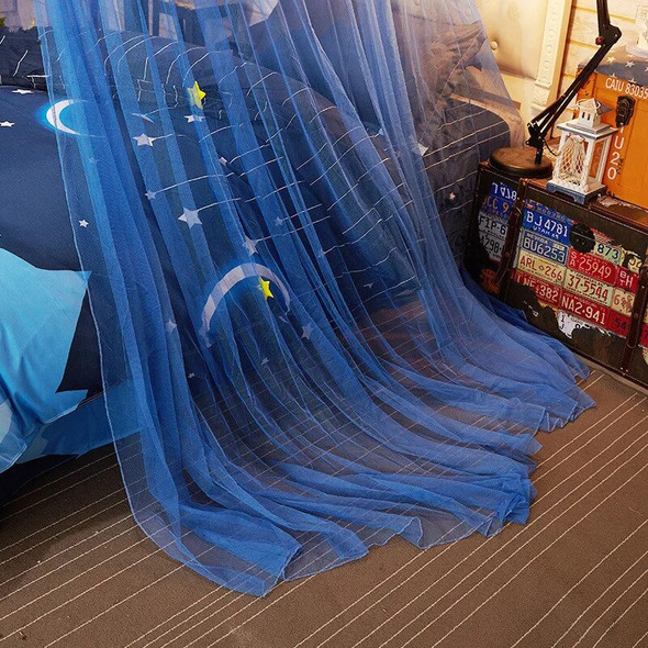 Home Textile Star Mosquito Net Blue Dream Student Children Insect Bed Canopy Netting Hung Mosquito Nets Curtain Decor For Home