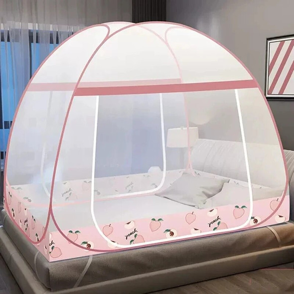 New Installation-free Yurt Mosquito Net Summer Foldable Portable Travel Anti-mosquito Small Tent Home Double Door Mosquito Net