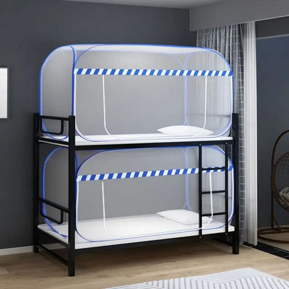 Square Top Large Space Yurt Mosquito Net Portable Student Dormitory Single Bed Mosquito Net Breathable Mesh Mosquito Net