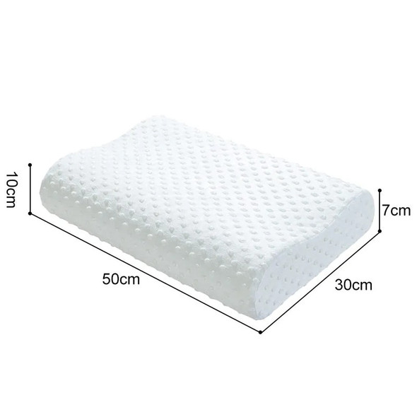 Memory Foam Pillow for Sleeping Adjustable Side Sleeper Pillow for Neck Shoulder Pain Relief Orthopedic Contour Pillow JAF028