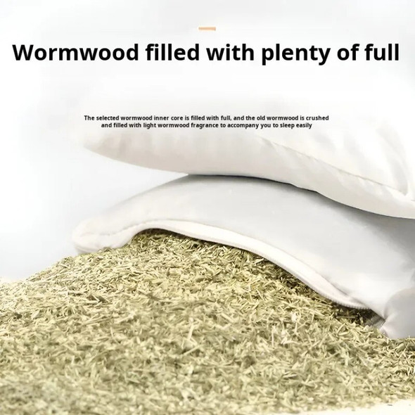 Special Repair Neck Pillow to Help Sleep Ice Silk Heated Pillow Bone Pillow Mugwort Pillow