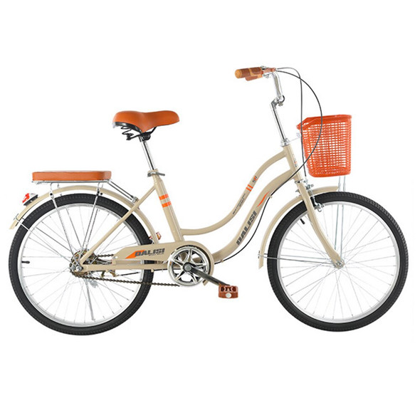 22/24 Inches  Bicycle Aldult Bike With Back Seat And Basket  High