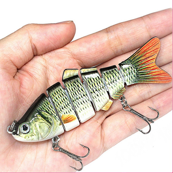 Aorace Fishing wobbler Lifelike  6/7 Segment Swimbait Crankbait Hard Bait Slow 10cm 17g 15g Isca Artificial Lures Fishing Tackle