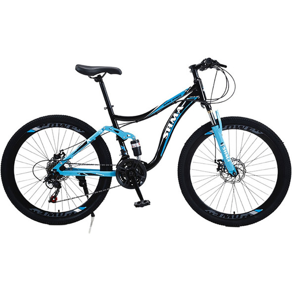 26 Inch Mountain Bike Men's Variable Speed High Carbon Steel Disc