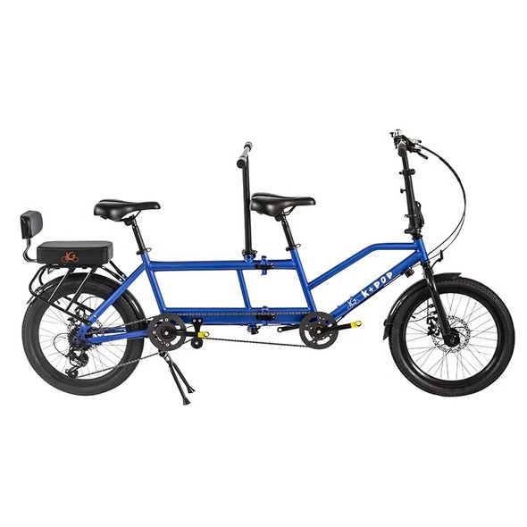 K+POP 20 inches Folding Tandem Bike 3 Seater Shimano 7 Speed City K+POP 20 inches Folding Tandem Bike 3 Seater Shimano 7 Speed City