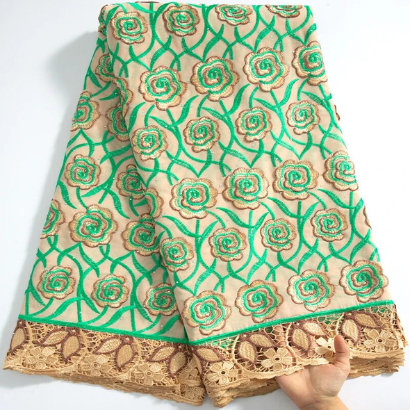 SJD African Cotton Lace Fabric Swiss Voile With Stones 2024 High Quality Nigeria 3D Embroidery Cotton Lace For Women Dresses SJD African Cotton Lace Fabric Swiss Voile With Stones 2024 High Quality Nigeria 3D Embroidery Cotton Lace For Women Dresses
