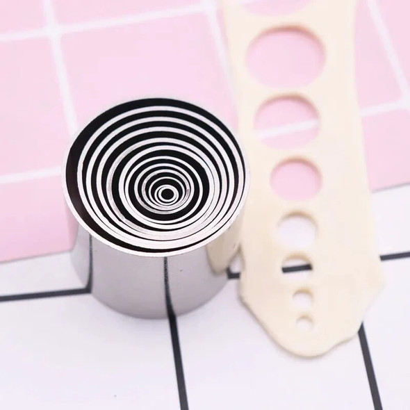 Stainless Steel Round Polymer Clay Cutting Mould Soft Clay Circle Cutter Tools Pottery Ceramic Cutting Mould 12Pcs/Set