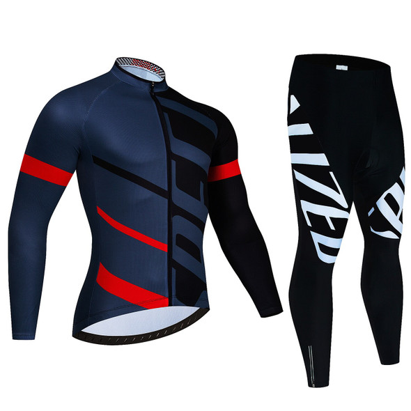 Men Cycling Jersey Long Sleeve Bike Winter Fleece - 2023 Bicycle Team Men Cycling Jersey Long Sleeve Bike Winter Fleece - 2023 Bicycle Team