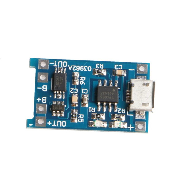 Micro 5V 1A USB 18650 Lithium Battery Charging Board Module+Protection Micro 5V 1A USB 18650 Lithium Battery Charging Board Module+Protection