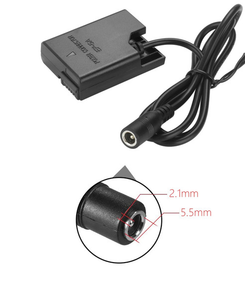 EN-EL14 EN-EL14A EP-5A Dummy Battery AC/DC Coupler Power Adapter For Nikon D5600 D3300 D3500 D5100 D5500 D3100 D3200 D3400 D5200