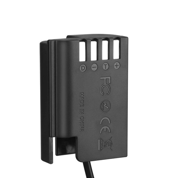 D-TAP Adapter Spring Cable to DMW-BLK22 Dummy Battery DMW-DCC17 DC Coupler for Panasonic DC-S5 DC-S5K Lumix S5 GH6