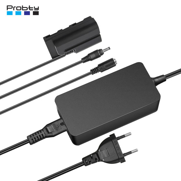8V 3A Power Adapter NP-F550 Dummy Battery Replace For Sony NP F970 F550 F570 Battery LED light video recorder monitor etc.