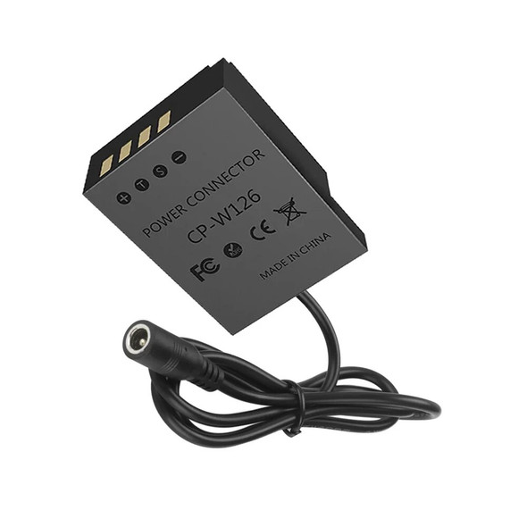 CP-W126 NP W126S NP-W126 Dummy Battery AC Power Supply Adapter For Fujifilm X100V X100F X-H1 X-Pro3 2 X-T3 T2 T30 S10 T200 T100 CP-W126 NP W126S NP-W126 Dummy Battery AC Power Supply Adapter For Fujifilm X100V X100F X-H1 X-Pro3 2 X-T3 T2 T30 S10 T200 T100
