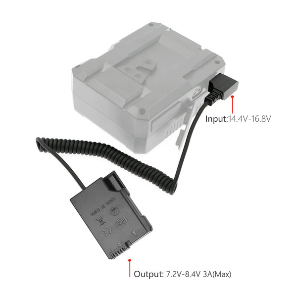 EP-5A EN-EL14 Dummy Battery DC D-Tap Coupler with Extendable Cable for Nikon D5600 D5500 D5300 D5200 D5100 D3300 D3400 D3200 EP-5A EN-EL14 Dummy Battery DC D-Tap Coupler with Extendable Cable for Nikon D5600 D5500 D5300 D5200 D5100 D3300 D3400 D3200