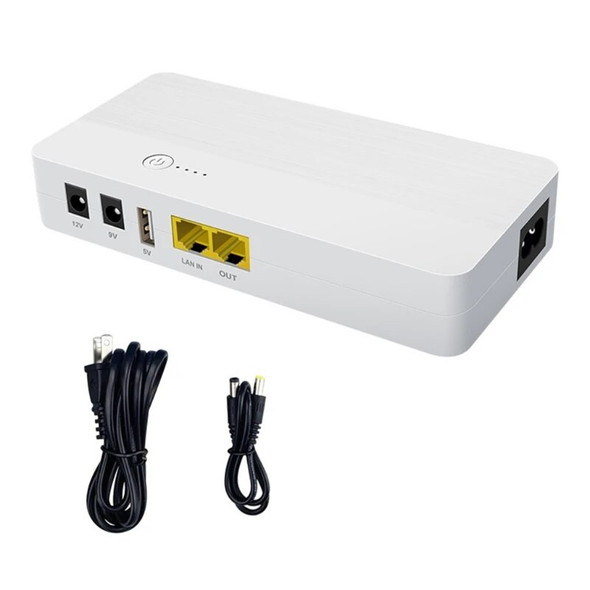 POE 48V 5V 9V 12V UPS Battery Backup Uninterruptible Power Supply for Router
