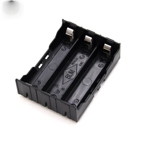 Plastic 18650 Rechargeable Battery Case Holder Storage Box For 18650 Battery 3.7V Pole Smart Power Supply Batteries Clip Holder