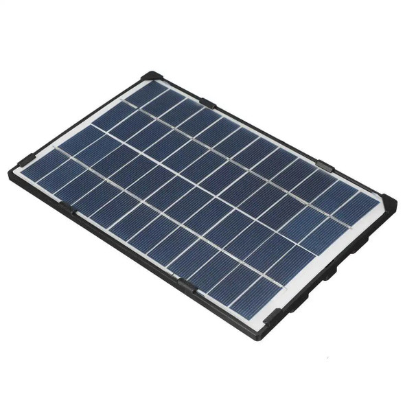 6W12V Solar Panel Outdoor Camera Security Monitor Courtyard Light Solar Charging Panel DC5521 Output Power Station Charger