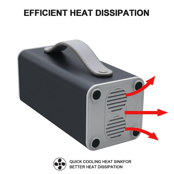 Outdoor Camping Portable Power Station 180W 45000mAh Solar Battery 220V Emergency Lighting Travel Fishing Power Supply Generator