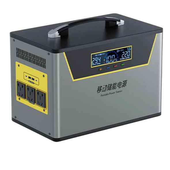 2000W 29.4V/85Ah（2088Wh）Portable Portable Power Station Home energy Storage Backup emergency power supply camping power bank