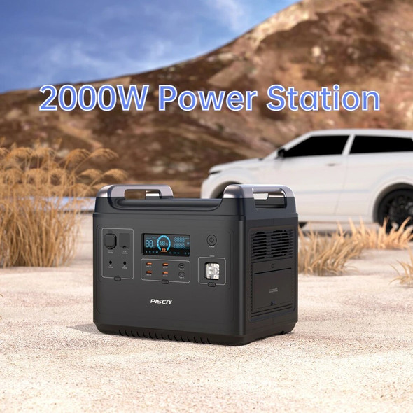 Pisen lithium battery power station 2000W renewable energy storage system 2kw portable outdoor emergency camping car generator