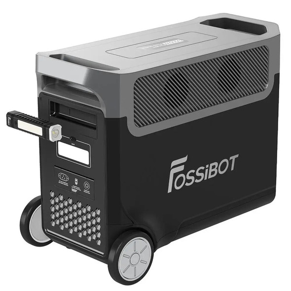 FOSSiBOT F3600 Portable Power Station, 3840Wh Battery, 3600W AC Output, Fully Recharge in 1.5 Hours Fast Recharge Safe Stable FOSSiBOT F3600 Portable Power Station, 3840Wh Battery, 3600W AC Output, Fully Recharge in 1.5 Hours Fast Recharge Safe Stable