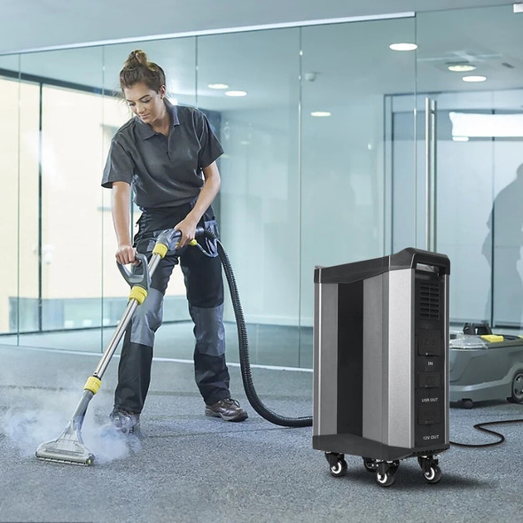 Portable Home Battery LiFePO4 Cell 2.5KWh Power Station 2000W AC Output 4000W Peak Solar Generator 110V/220V Backup UPS Battery