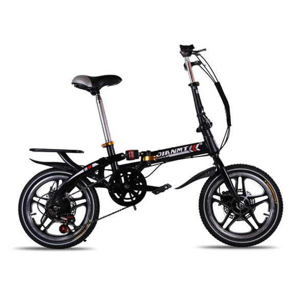 14/16 Inches 6 Variable Speed Fold Bicycle Strong Shock Absorption