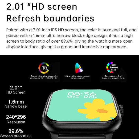 Smart Watch 2024 Bluetooth Answer Call Music Smart Watches For Men 2.01" Full Touch Dial Fitness Tracker Waterproof Smartwatch Smart Watch 2024 Bluetooth Answer Call Music Smart Watches For Men 2.01" Full Touch Dial Fitness Tracker Waterproof Smartwatch