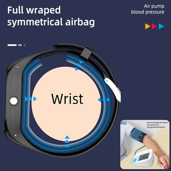 Blood Pressure Blood Oxygen Body Temperature Heart Rate Monitor Smartwatch Men Women Waterproof Sleep Sport Smart Watches Health Blood Pressure Blood Oxygen Body Temperature Heart Rate Monitor Smartwatch Men Women Waterproof Sleep Sport Smart Watches Health