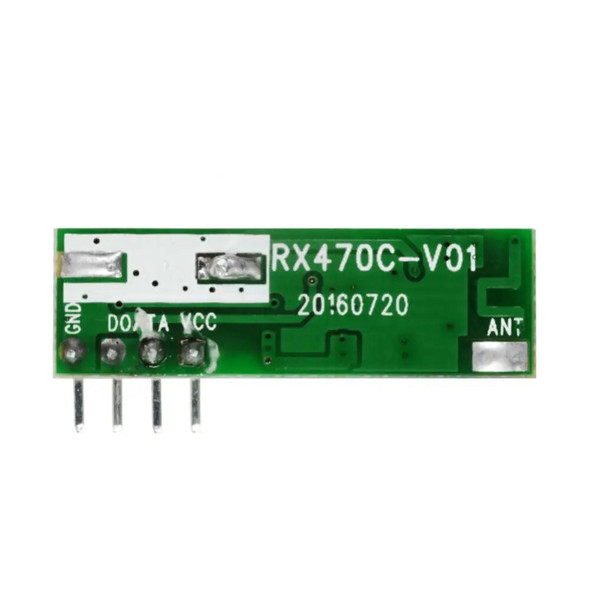 Mhz Superheterodyne RF Receiver and Transmitter Module For Arduino Wireless Module Kit 433Mhz Remote Control Mhz Superheterodyne RF Receiver and Transmitter Module For Arduino Wireless Module Kit 433Mhz Remote Control