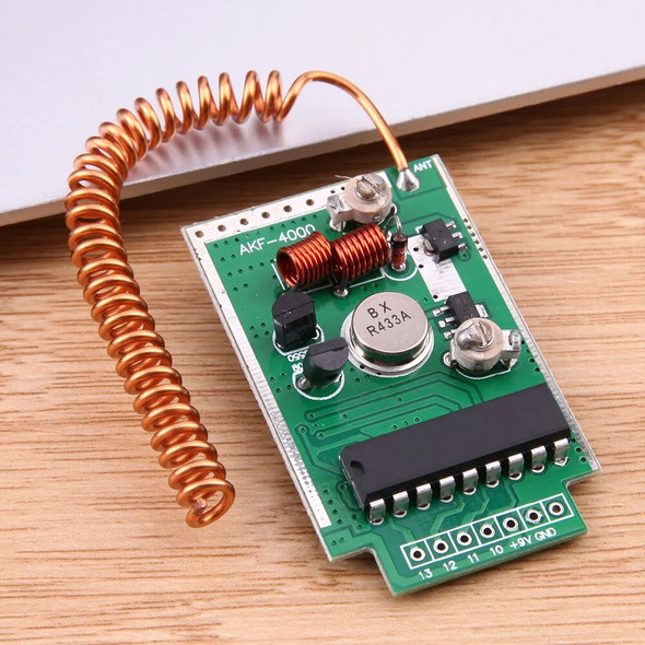 Large Power 4km Wireless Remote Control Transmitter Module Kit 433Mhz