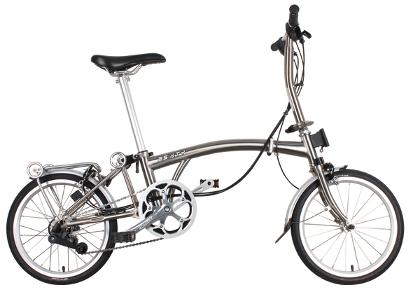 3SIXTY Folding Bike 6speed M&S Bar S6 Electro Silver| |