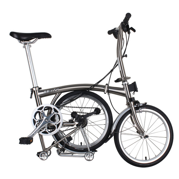 3SIXTY Folding Bike 6speed M&S Bar S6 Electro Silver| | 3SIXTY Folding Bike 6speed M&S Bar S6 Electro Silver| |