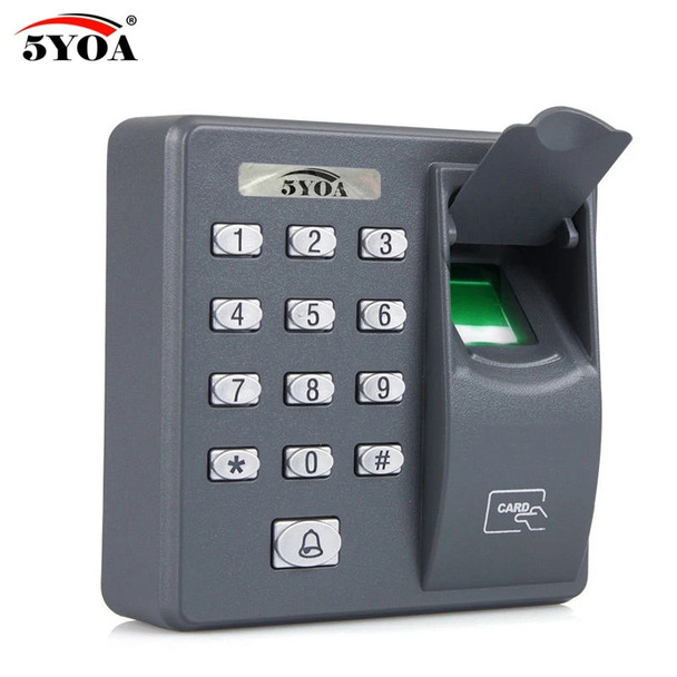 Biometric Fingerprint Access Control Machine Digital Electric RFID Reader Scanner Sensor Code System For Door Lock
