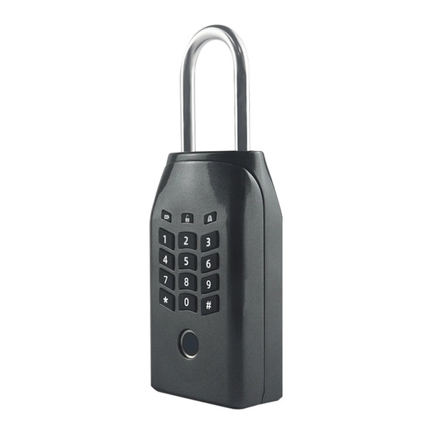 Smart Fingerprint Lock Key Box with Tuya Remote Unlock Password Unlock Portable Multi-Application Scene Waterproof Key Safe