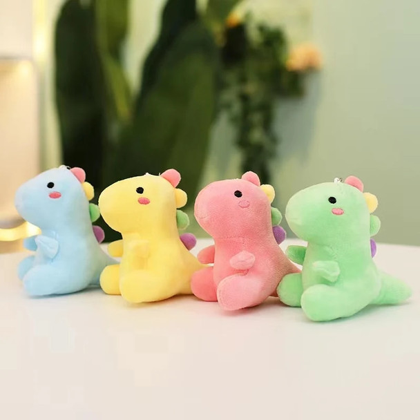 12cm Cute Dinosaur Plush Doll Toys Pendant Bag Accessories Keychain Pendant Bag Car Pendant Children's Gifts