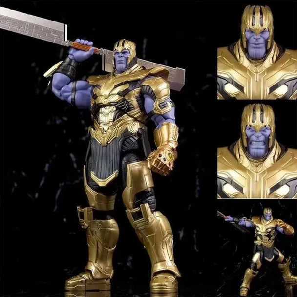 SHFiguarts Thanos Figure Avengers Infinity War BJD Action Figures Collectable Model Toy For Birthday Gift