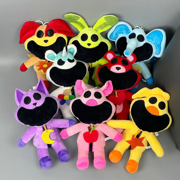 New Smiling Critters Plush Toy Smiling Critters Cat Nap Catnat Accion Doll Soft Toy Peluches Pillow Kids Gift